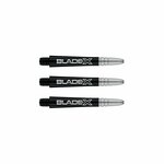 Winmau Vecta Blade X Black Silver Short