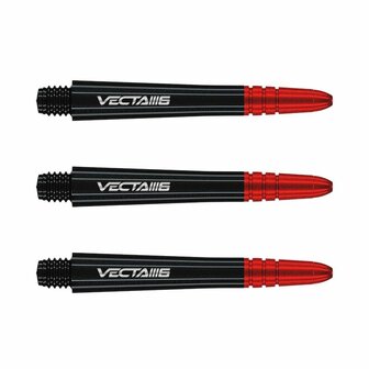 Winmau Vecta black red medium