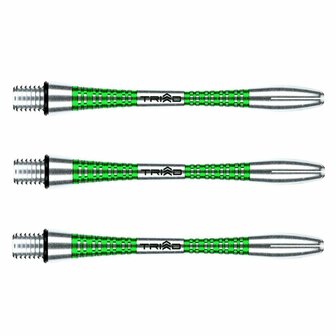 Winmau Triad Alu green in between