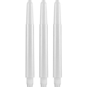 Bulk Shafts White Short 10 sets