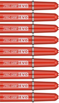 Pro Grip EVO red tops