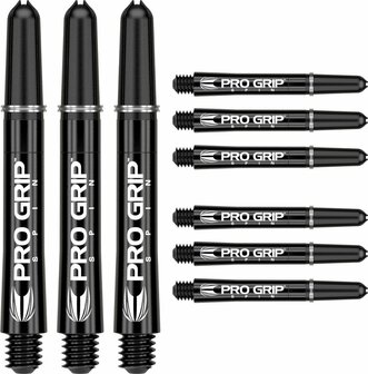 Pro Grip Spin black short 3 sets