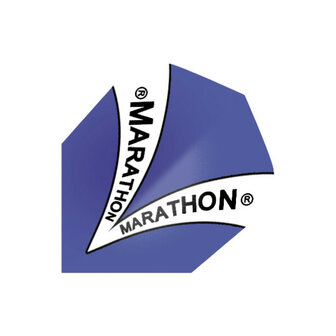 Marathon Blue White