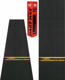 Dartmat 300x60 Rubber Met Throwline