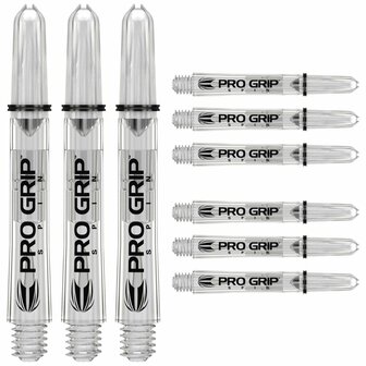 Pro Grip Spin clear  medium 3 sets