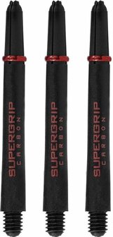 Supergrip Carbon red short