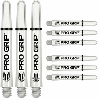  Pro grip white short 3 pack