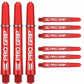 Pro grip red medium 3 pack