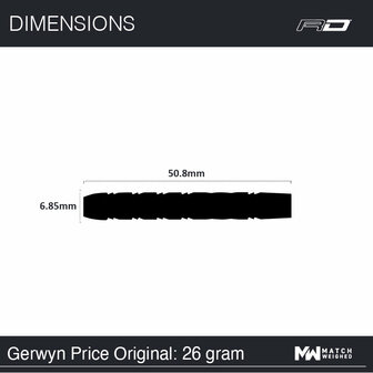 Red Dragon Gerwyn Price Original 26 gram