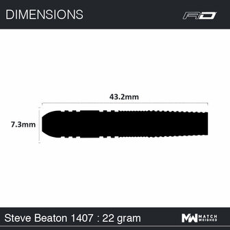 Winmau Steve Beaton 22 gram