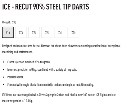 Harrows Ice Recut 26 gram