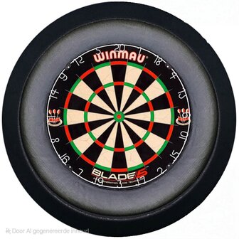 Dartbord Verlichting Premium Black XL