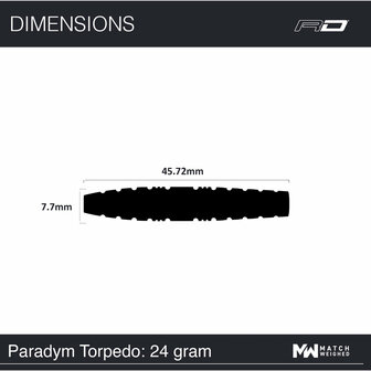 Red Dragon Paradym Torpedo 26 gram