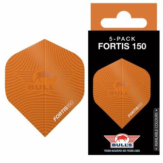 Bull's Fortis 150 5-pack Orange No.2