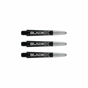 Winmau Vecta Blade X Black Silver Short