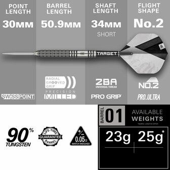 Target Beau Greaves G1 25 gram