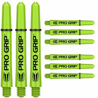 Target Pro grip lime short 3 pack