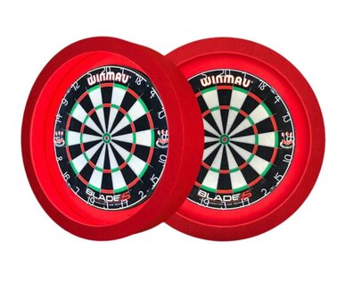 Dartbord Verlichting Red Premium Standaard L