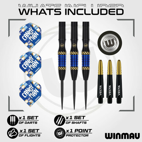 Winmau Rashad Sweeting 24 gram