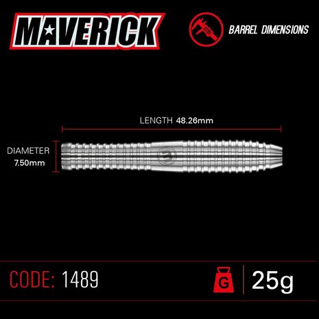 Winmau Maverick 24 gram
