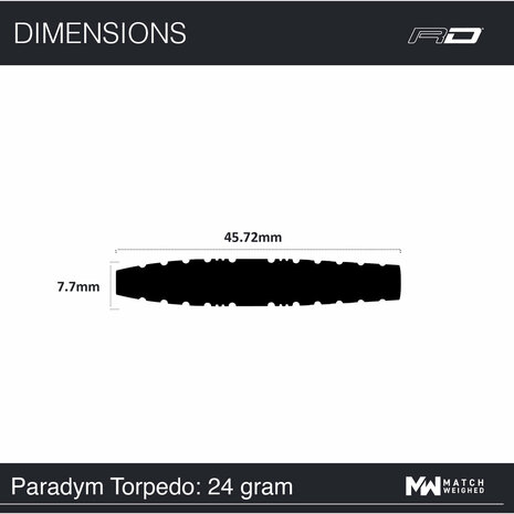 Red Dragon Paradym Torpedo 26 gram