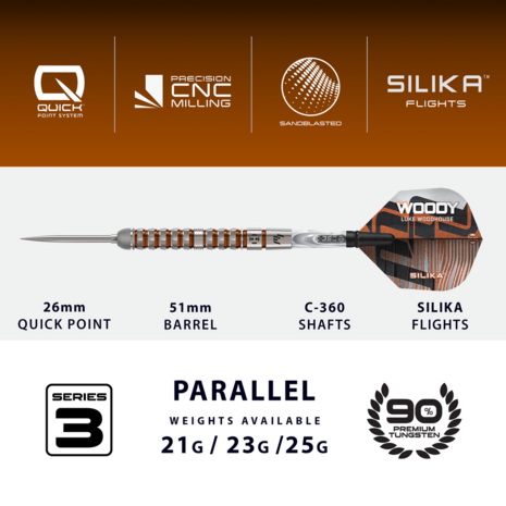 Harrows Luke Woodhouse V3 Quick Point 23 gram