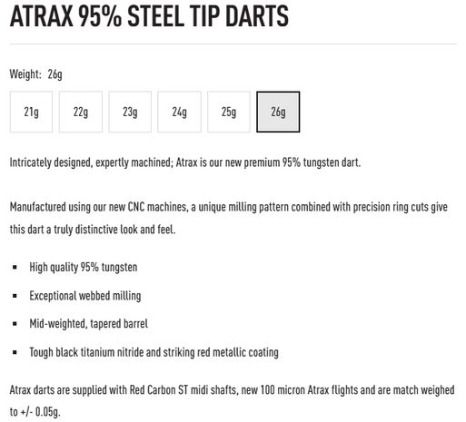 Harrows Atrax 95% 22 gram